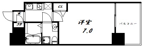 7階の間取り図