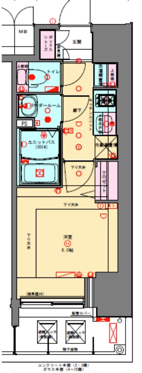 3階の間取り図