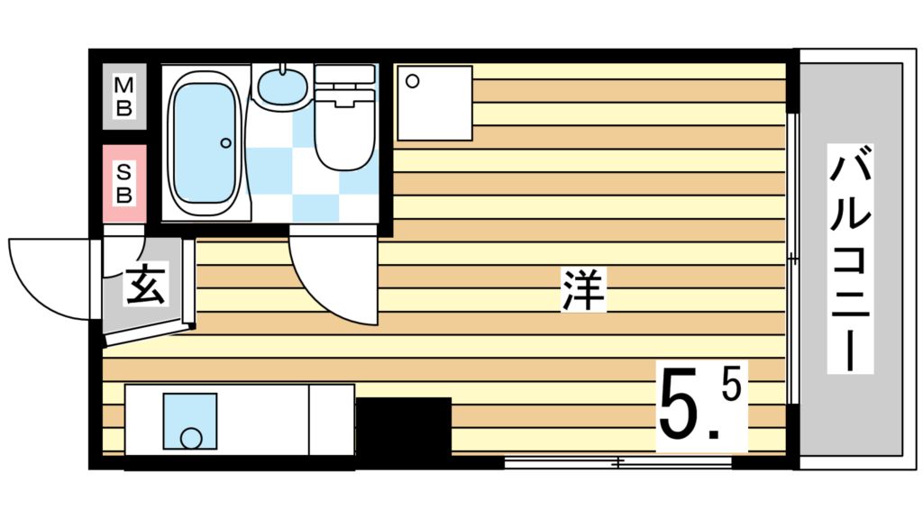 3階の間取り図