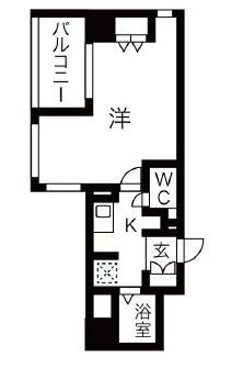 9階の間取り図