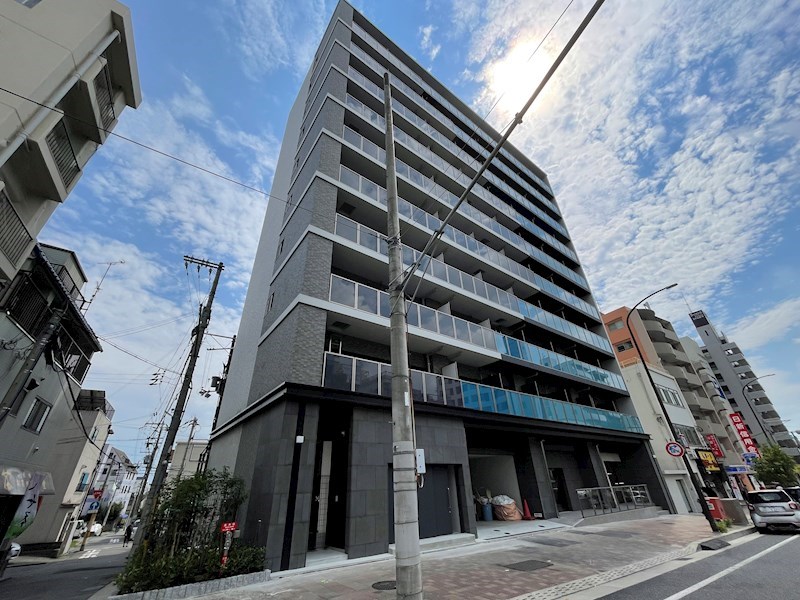 神戸市灘区水道筋３丁目の賃貸マンションの外観