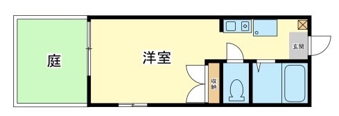1階の間取り図