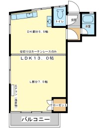 2階の間取り図