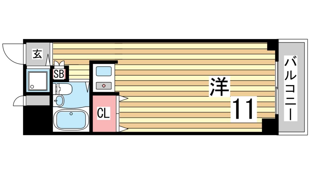 5階の間取り図