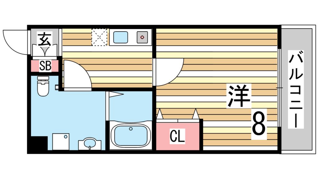 3階の間取り図
