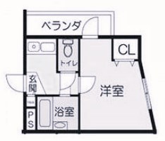 1階の間取り図