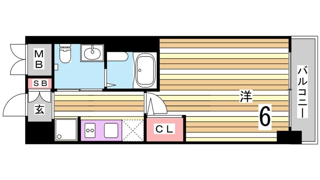 10階の間取り図