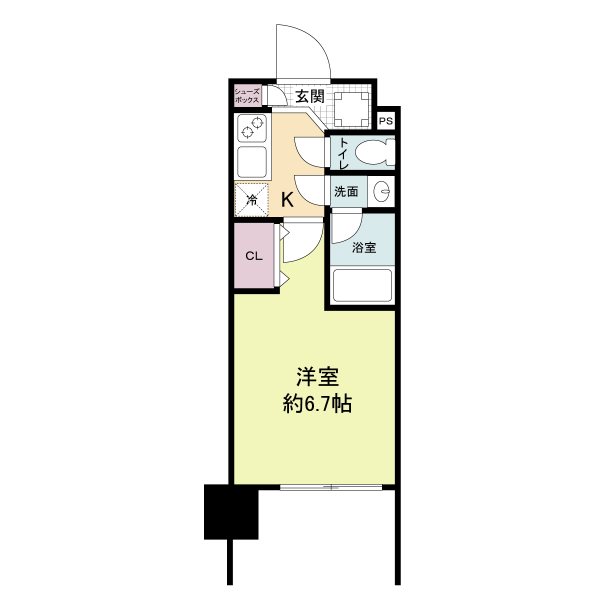 13階の間取り図