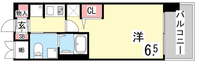 5階の間取り図