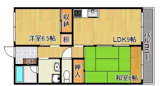 4階の間取り図