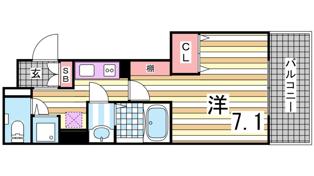 11階の間取り図