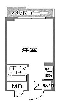 1階の間取り図