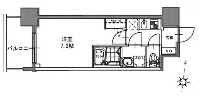 3階の間取り図