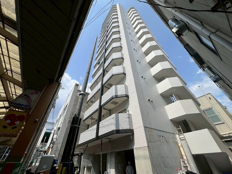 神戸市長田区腕塚町２丁目の賃貸マンションの外観