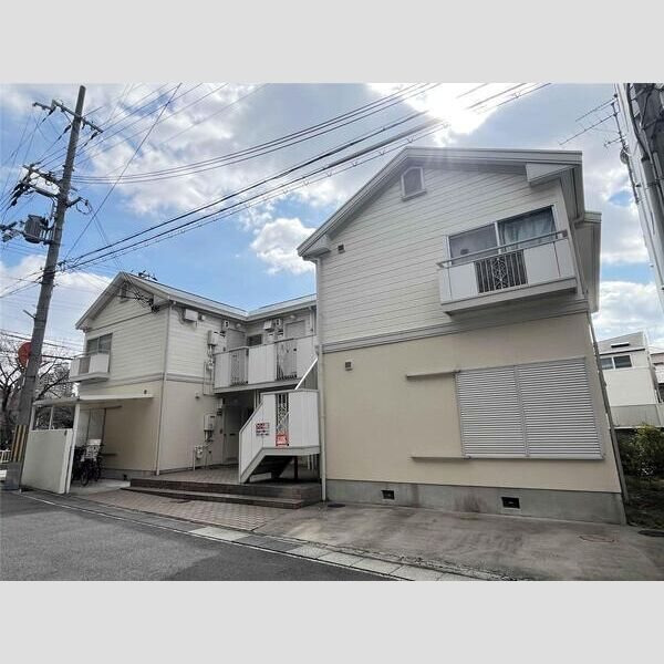 神戸市東灘区御影郡家１丁目の賃貸アパートの外観