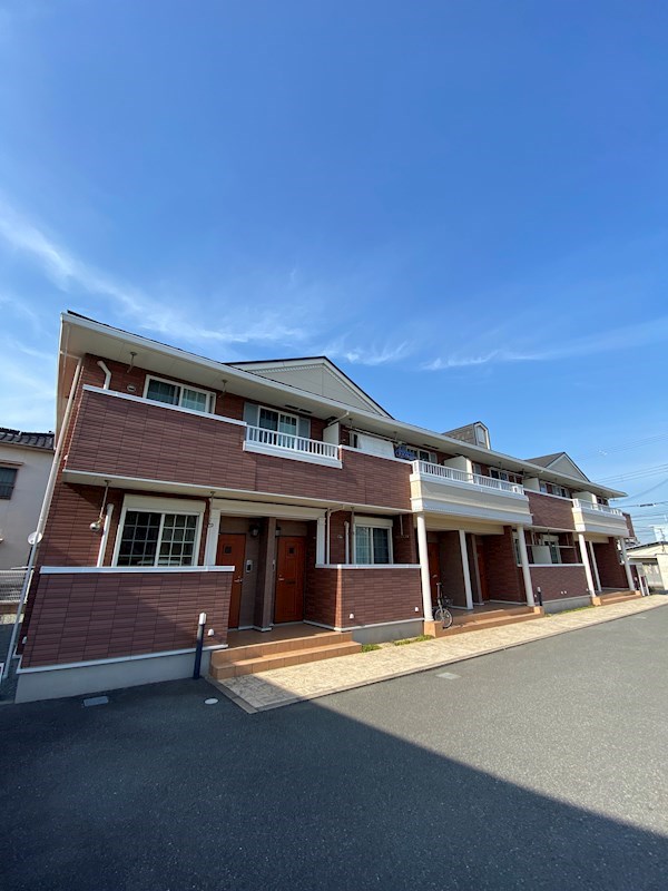 姫路市網干区坂上の賃貸アパートの外観