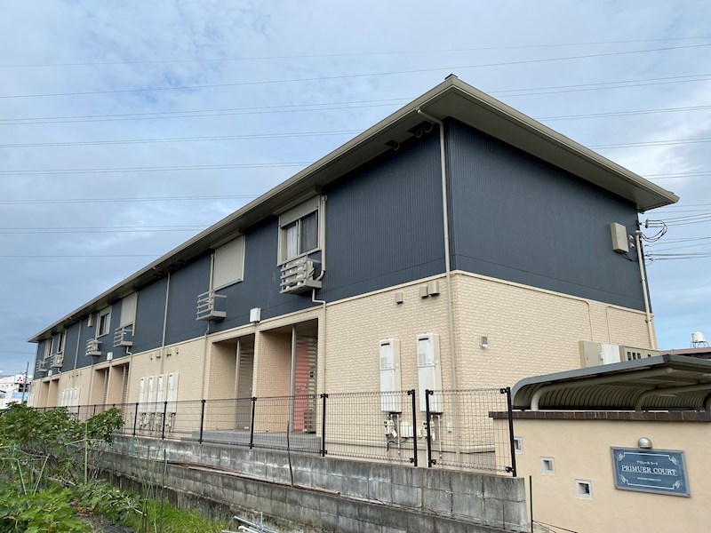 姫路市西庄の賃貸アパートの外観