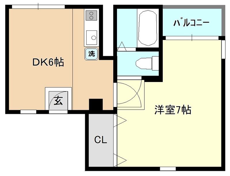 3階の間取り図