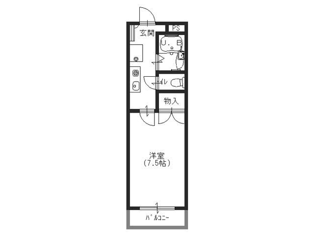 1階の間取り図