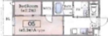 2階の間取り図