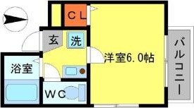 2階の間取り図