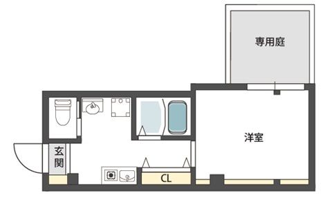 1階の間取り図