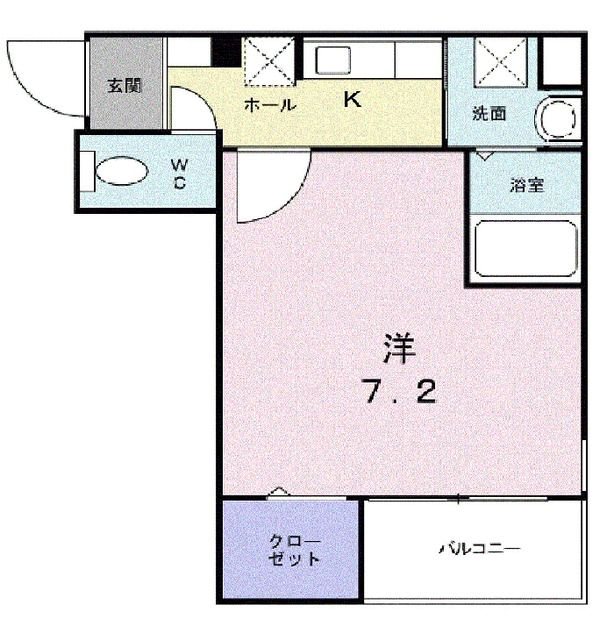 1階の間取り図