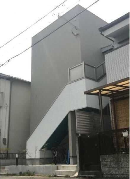 西宮市今津久寿川町の賃貸アパートの外観