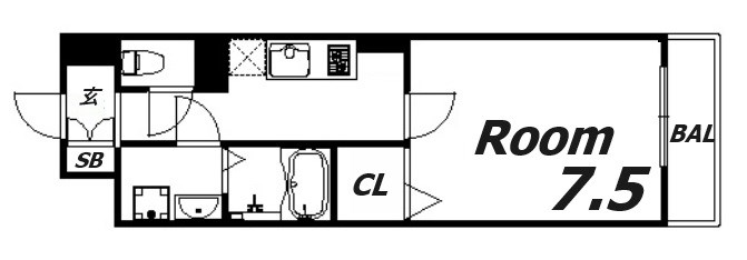11階の間取り図