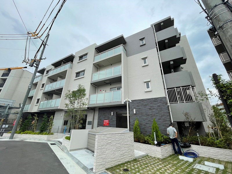西宮市甲子園浜田町の賃貸マンションの外観