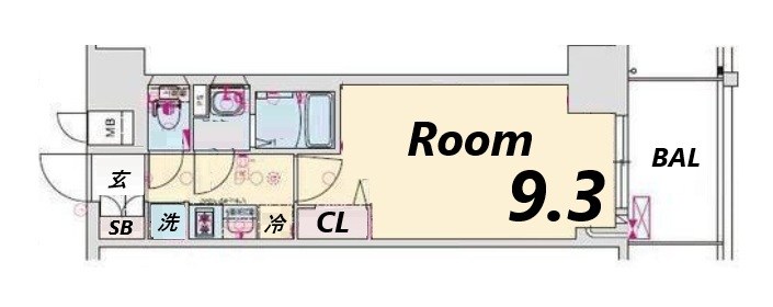 11階の間取り図