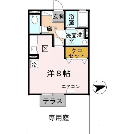 1階の間取り図