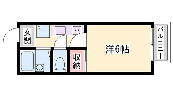 1階の間取り図