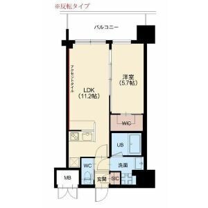 8階の間取り図