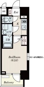 6階の間取り図