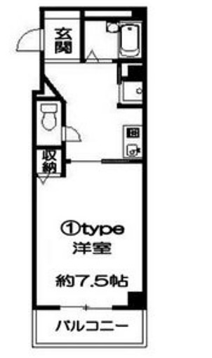 9階の間取り図