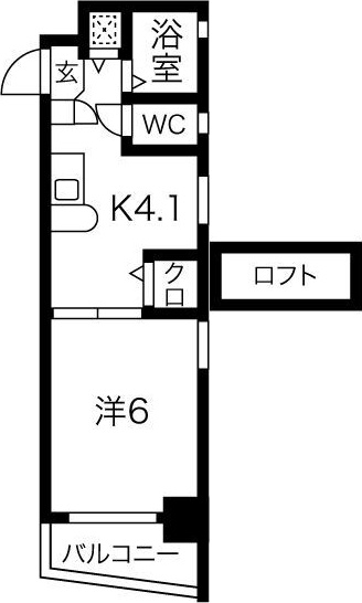 7階の間取り図