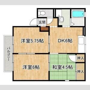 1階の間取り図