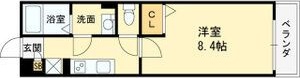 2階の間取り図