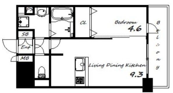 12階の間取り図