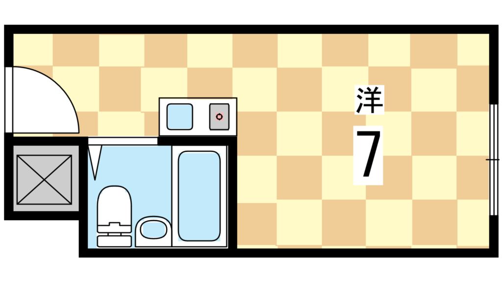 4階の間取り図