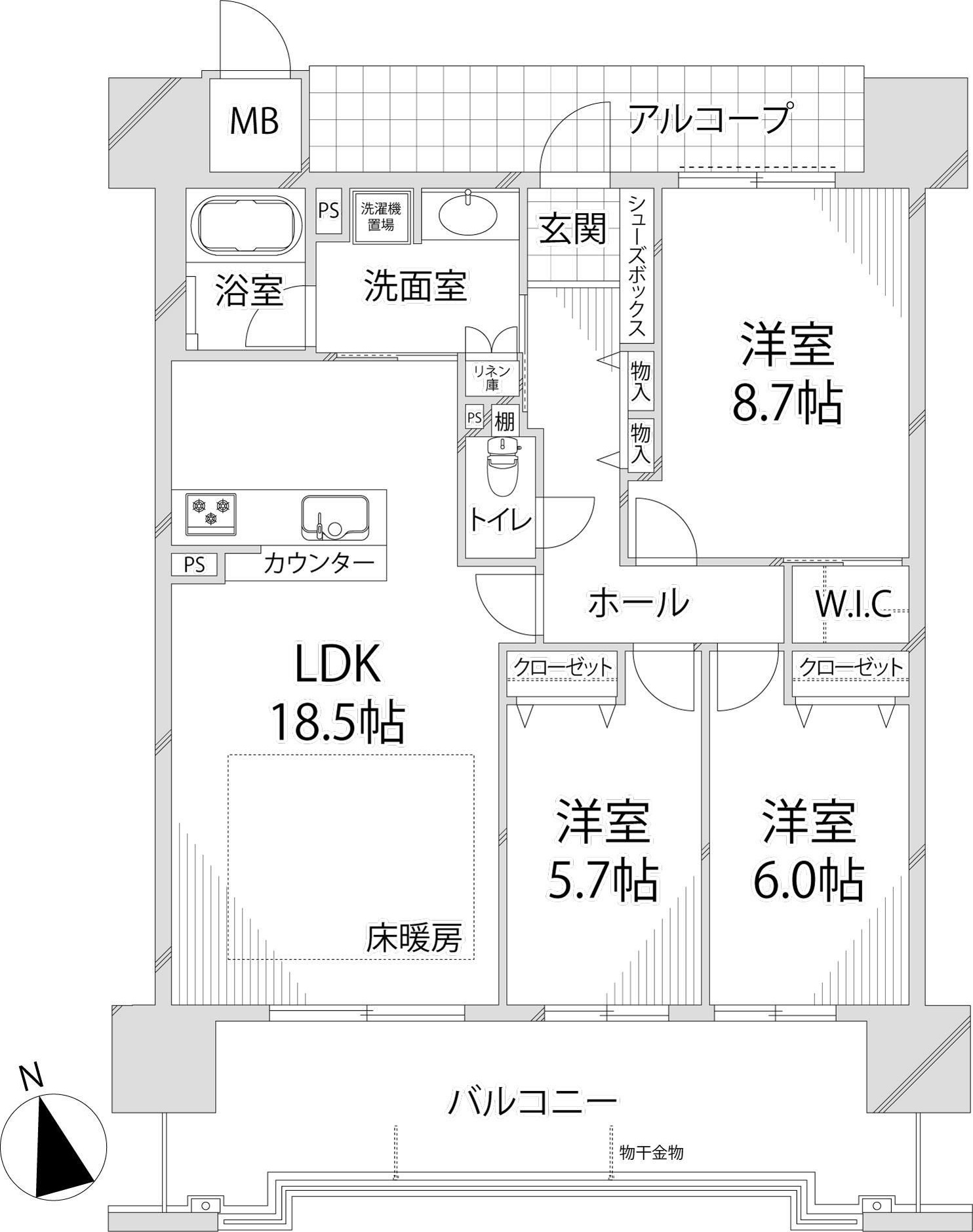 間取図