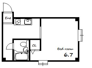 1階の間取り図