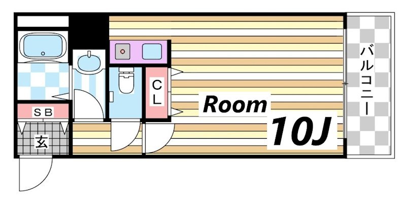 7階の間取り図