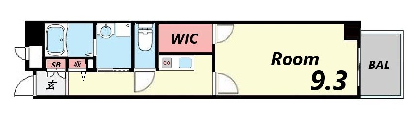 7階の間取り図