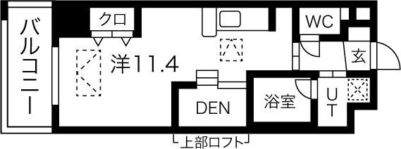 2階の間取り図