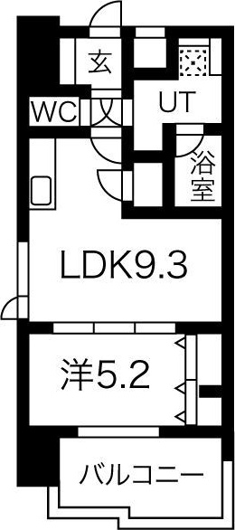 9階の間取り図