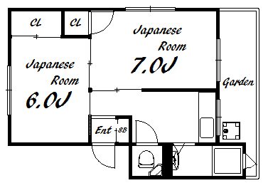 1階の間取り図
