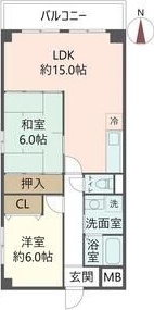 3階の間取り図