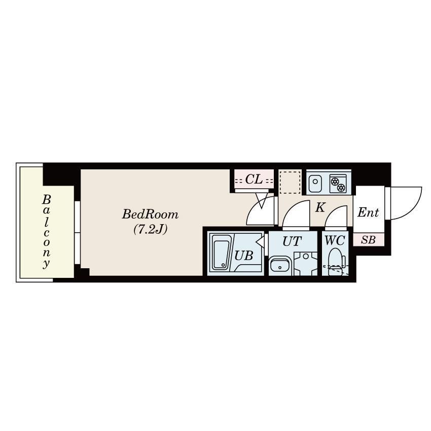 5階の間取り図